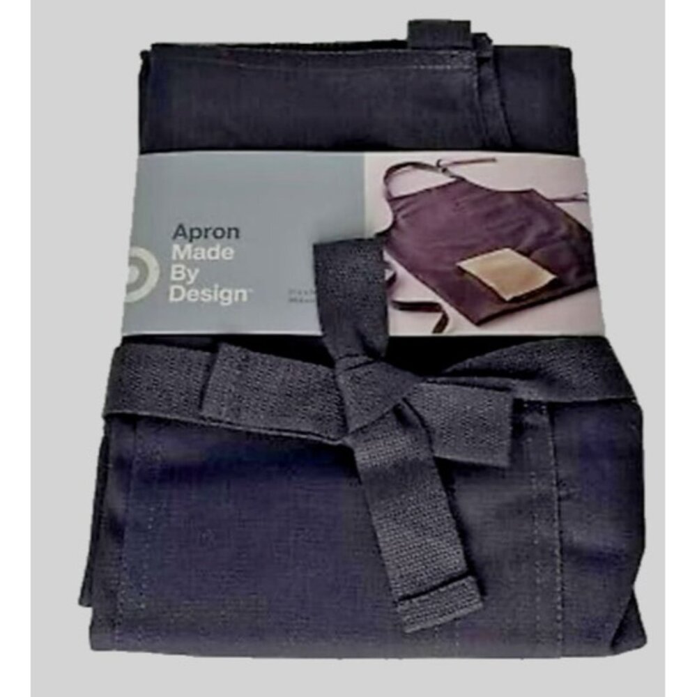 Gray Bib Unisex Adult Canvas Apron New One Size